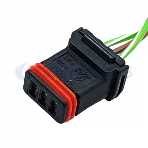 Auto Parts Right Turn signal Plug Wire Socket Connector for Volkswagen 3-pin Female 670-3141 - image 4